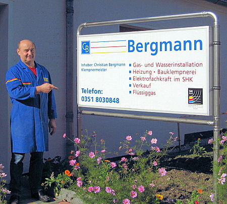 Klempner- und Installateurmeister Christian Bergmann